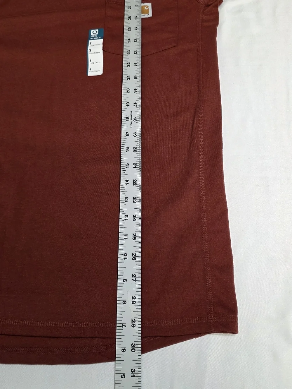 Carhartt Bundle Of 2 Men Small  Long Sleeve Pocket Tees Henley And Crewneck